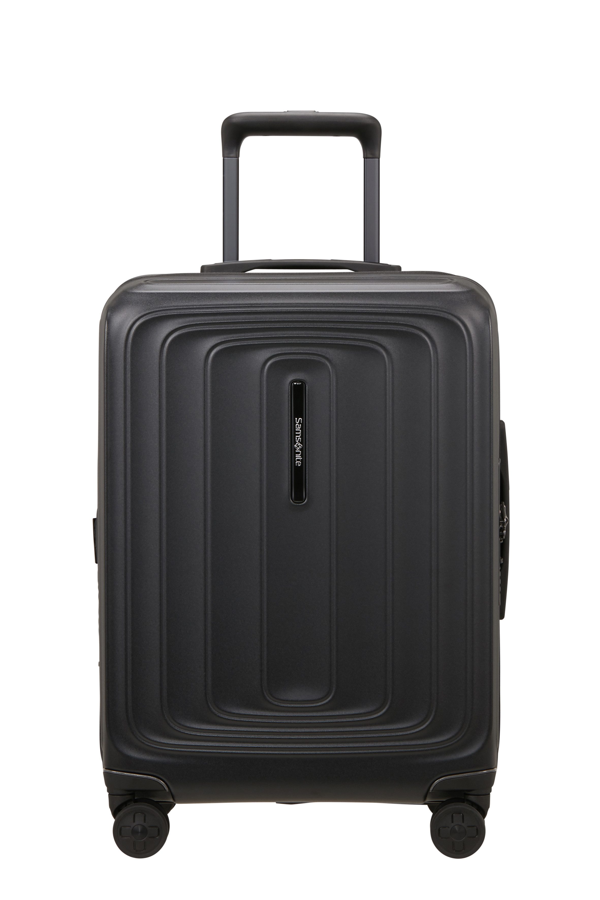 Samsonite Hartschalen-Trolley 2WANDER, 4 Rollen, aus robustem Polycarbonat, mit Adressetikett und Dehnfalte
