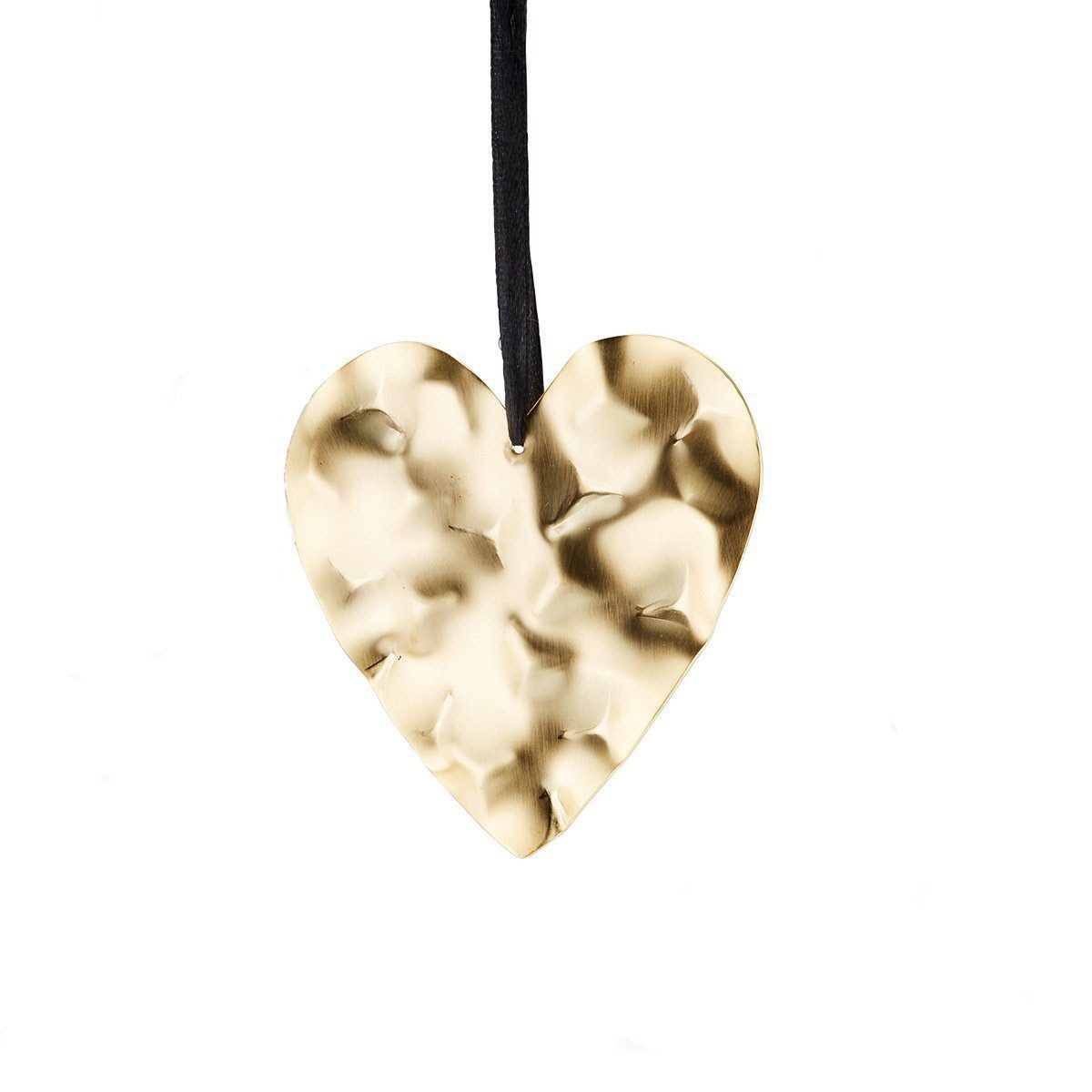 Philippi Design Christbaumschmuck Philippi Aqua Weihnachtsanhänger Herz gold, Edelstahl vergoldet
