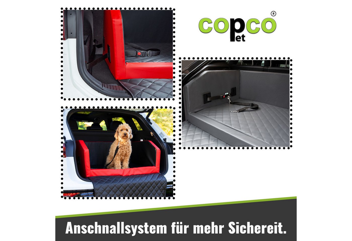 Thumbnail - CopcoPet Tier-Autobett Travel Bed Hunde Reisebett
