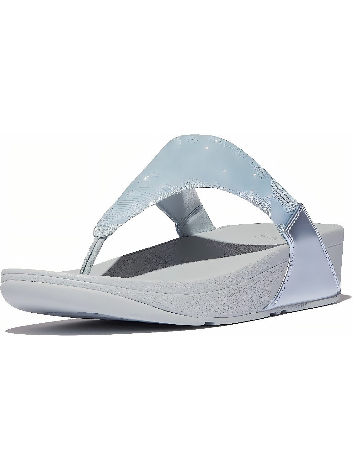 Lulu Shimmerlux Toe-Post Sandals Sandale