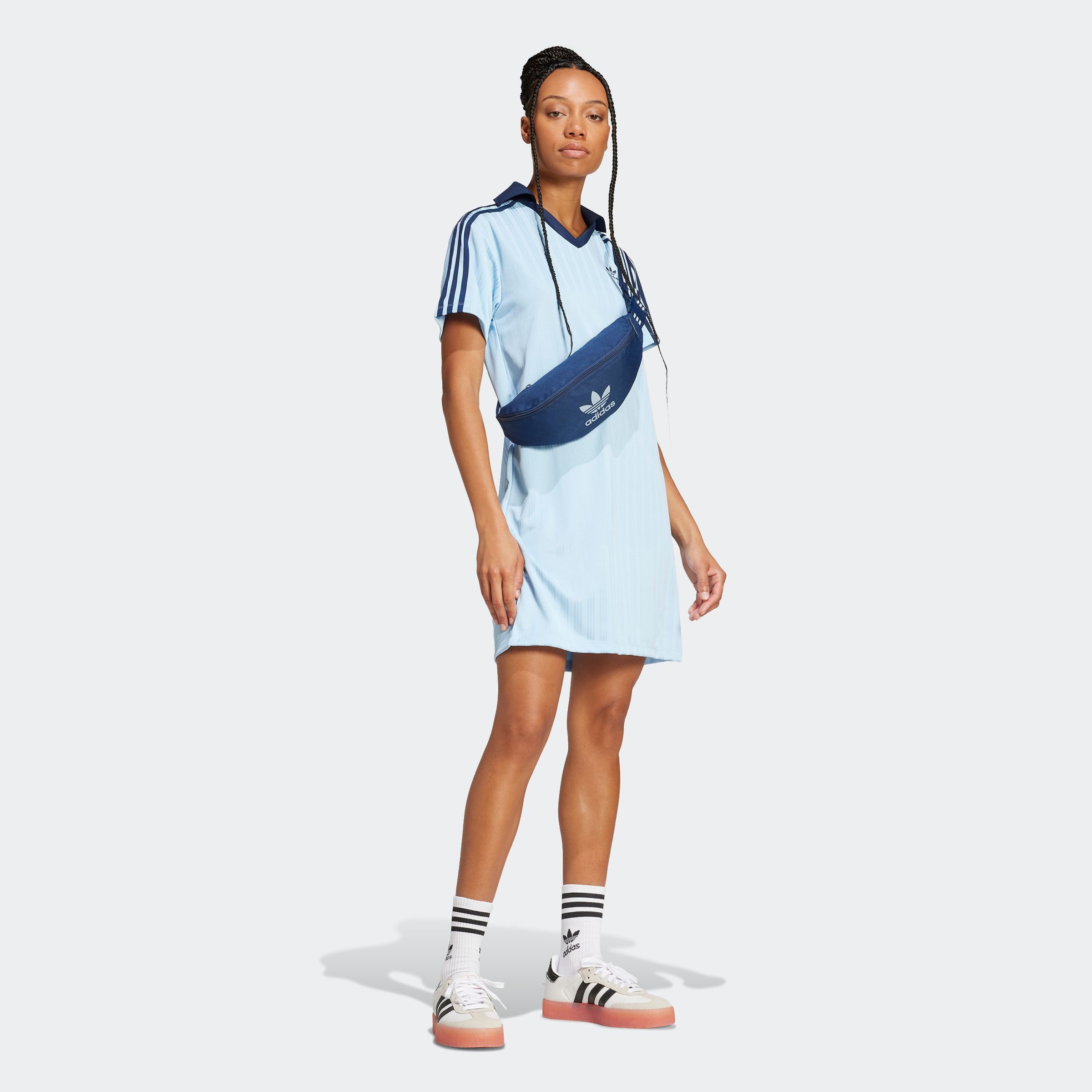 adidas Originals Shirtkleid V-NECK SS DRESS (1-tlg) sportlich-lässiger Stil günstig online kaufen