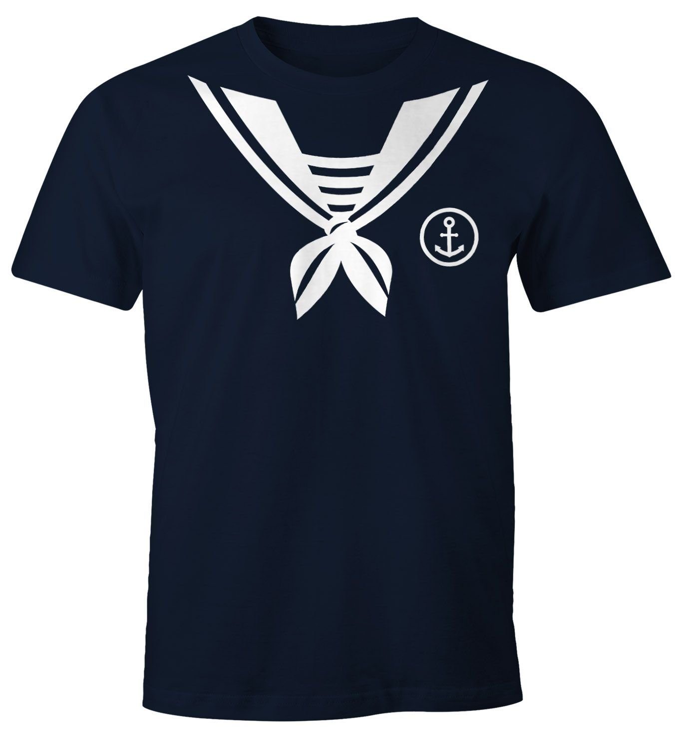 MoonWorks Print-Shirt Herren T-Shirt Matrose Sailor günstig online kaufen