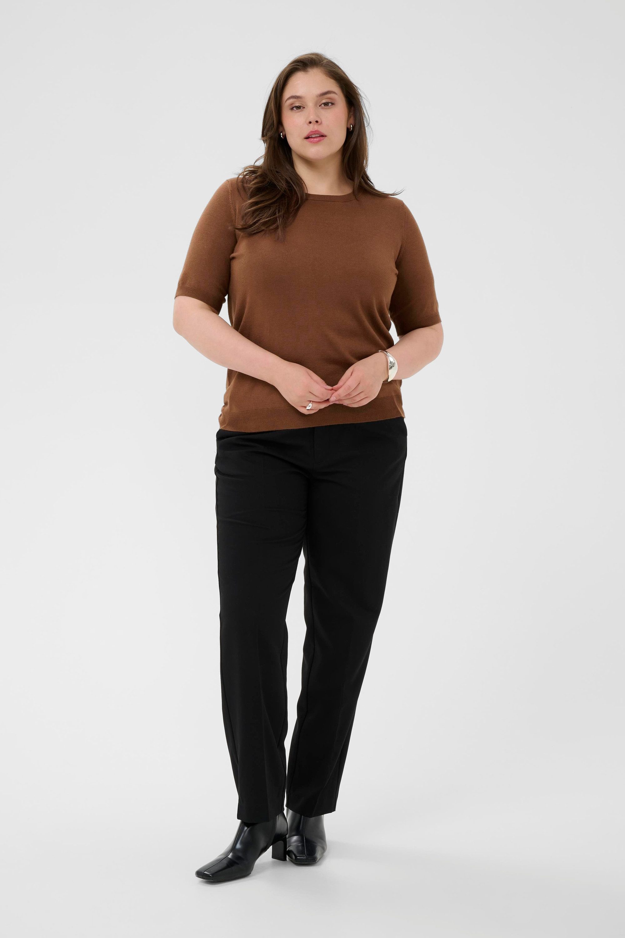 KAFFE Curve Strickpullover Strickpullover KClizzy Große Größen