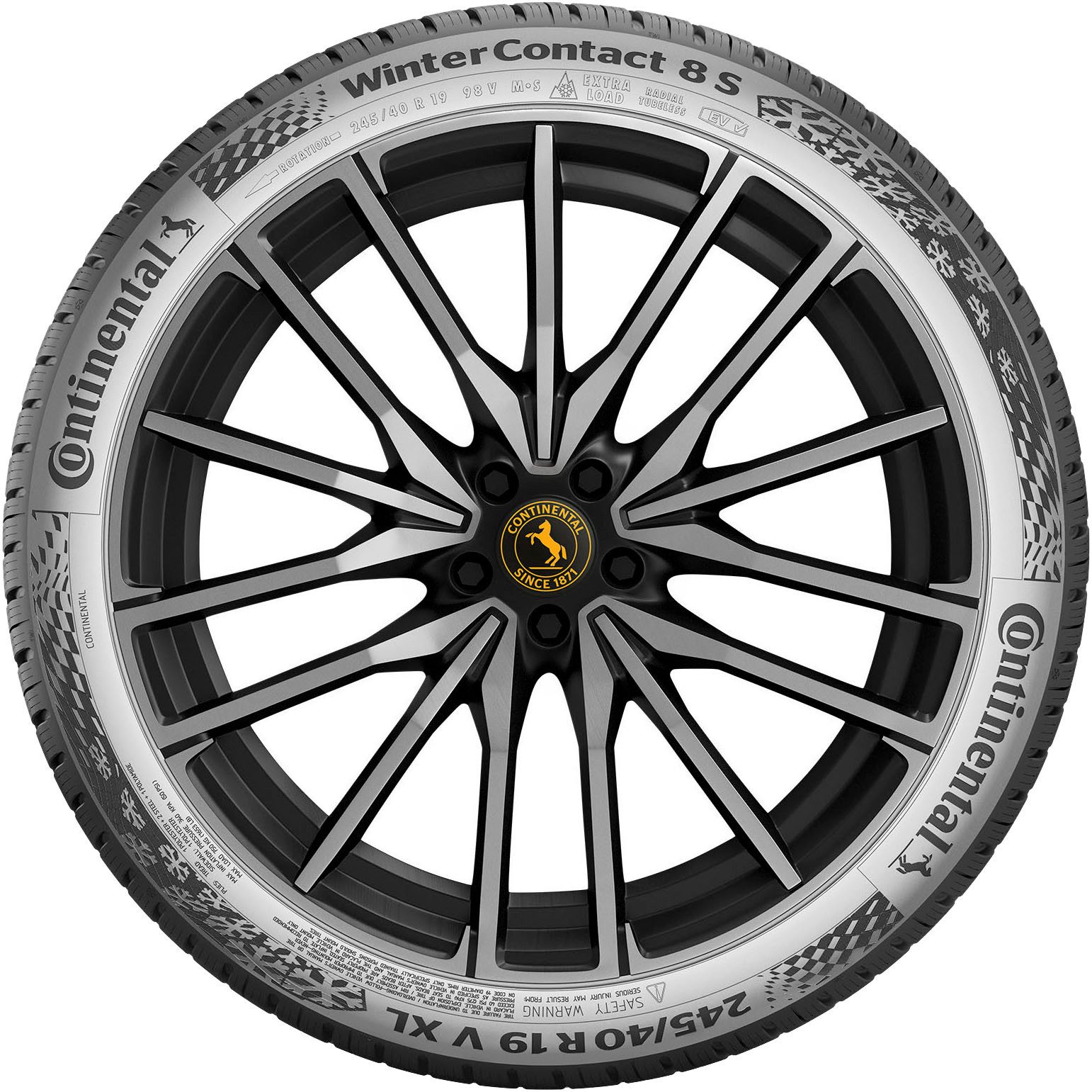 CONTINENTAL Winterreifen WINTERCONTACT 8 S