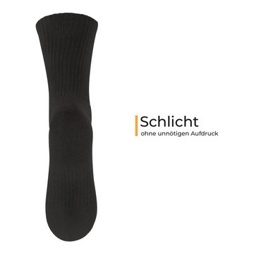 hemmy Fashion Sportsocken Damen / Herren Sport - Socken, (vers. Größen) "3er - 24er Pack" (3-Paar) Klassische Baumwollsocken Atmungsaktiv Frottee - Tennissocken