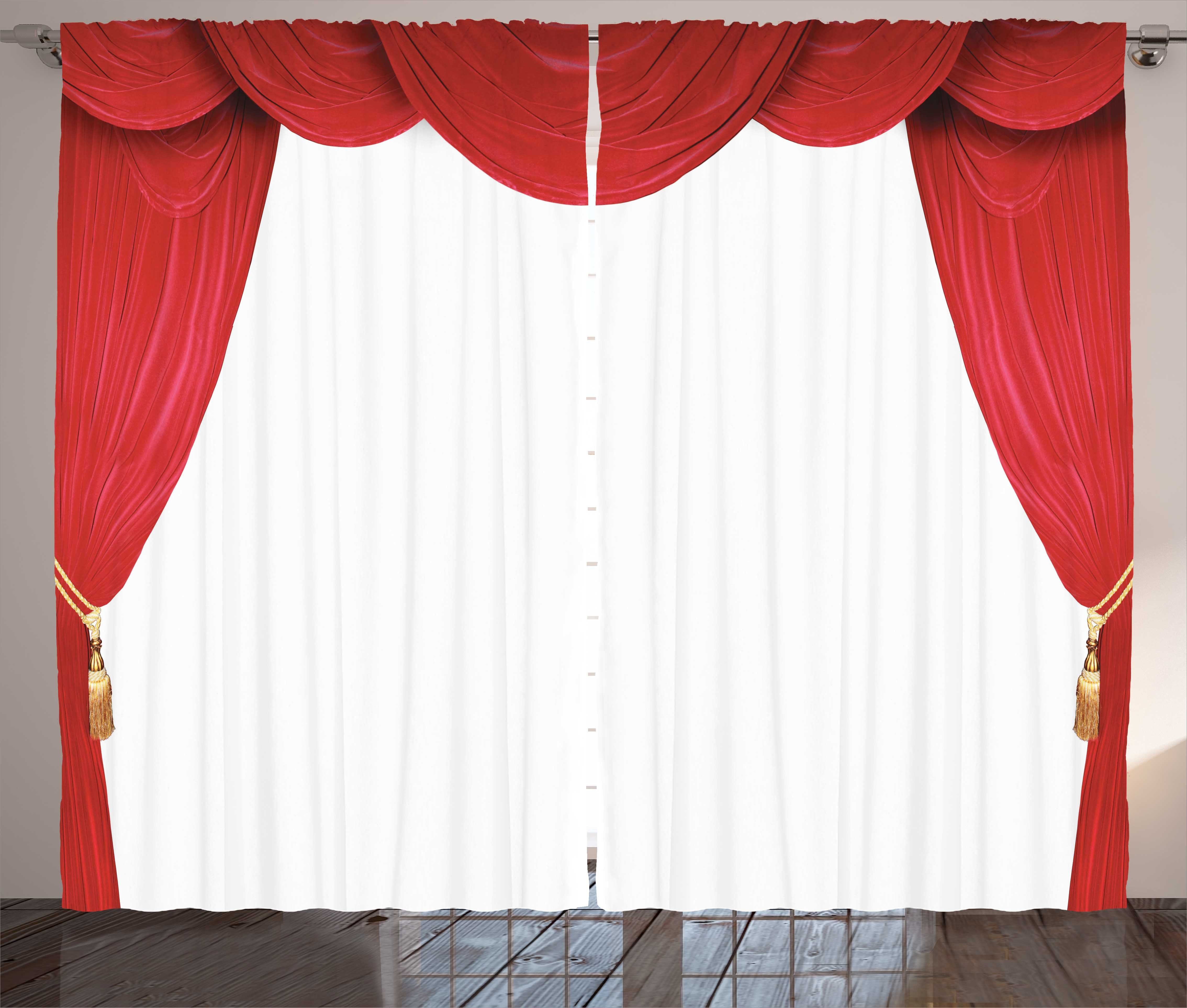 Gardine Schlafzimmer Kräuselband Vorhang mit Schlaufen und Haken, Abakuhaus, Theater Klassische Bühne Vorhänge öffnen