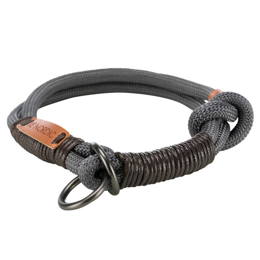 TRIXIE Hunde-Halsband Trixie BE NORDIC Zug-Stopp-Halsband - dunkelgrau Länge: 35 cm