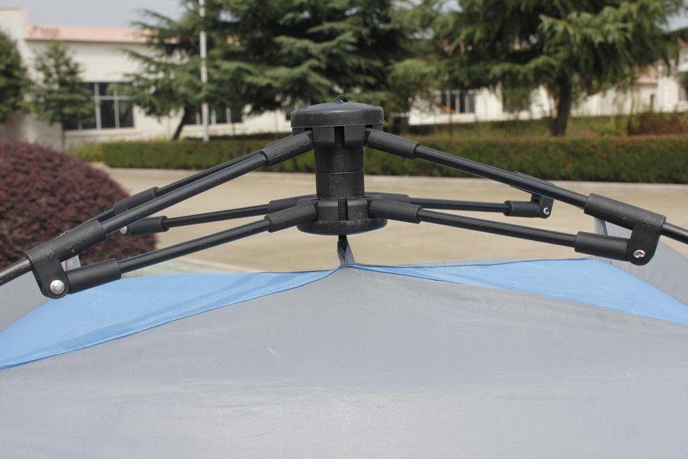 EXPLORER Strandmuschel Automatik-Strandmuschel 190 x 100 x 110 cm UV 80 +, Personen: 2, UV 80+