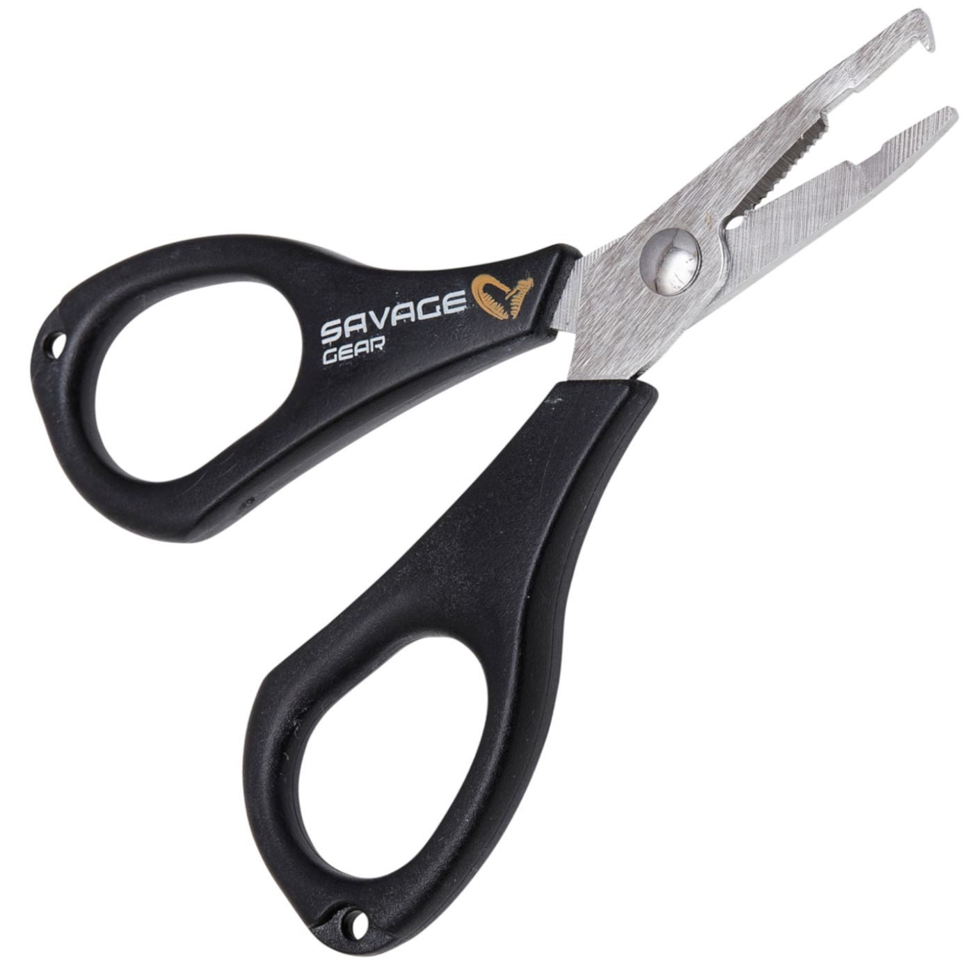 Savage Gear Angelhakenauslöser Savage Gear Braid & Splitring Scissors 11cm - Angelschere