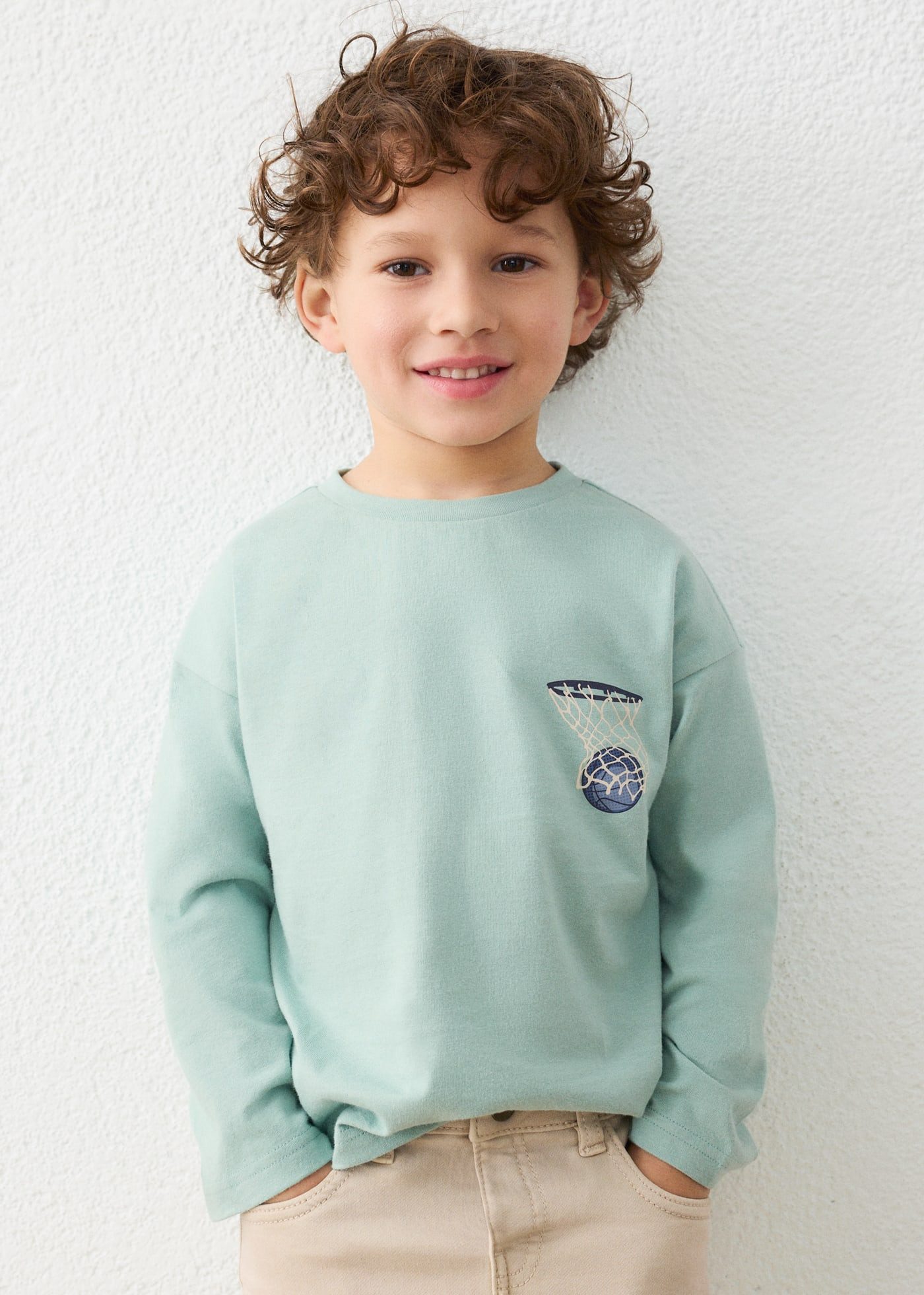 Mayoral Print-Shirt Shirt mit Rückenprint
