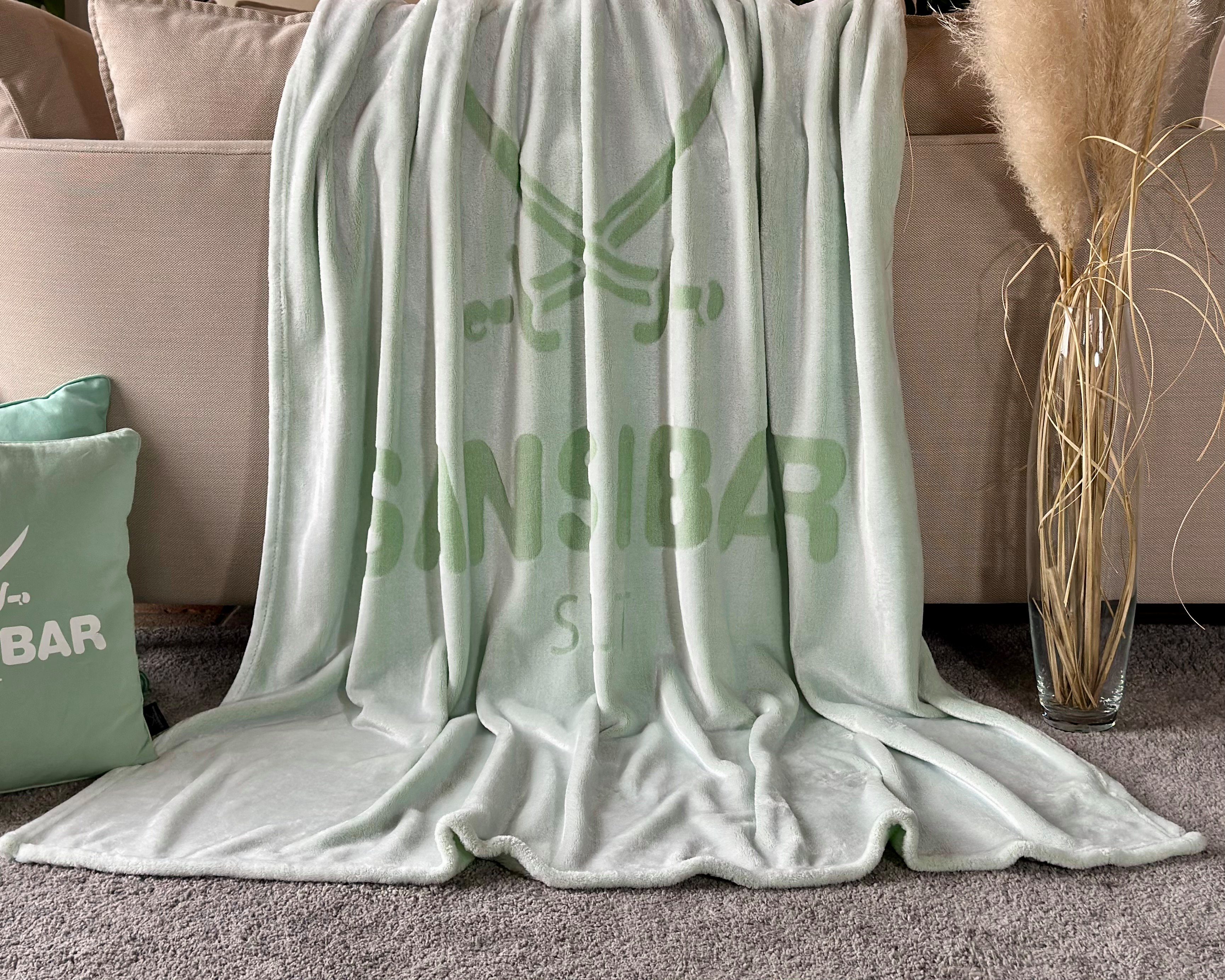 Wohndecke Sansibar Wohndecke im "Hochtief" Design, 150x200 cm, Kuscheldecke günstig online kaufen