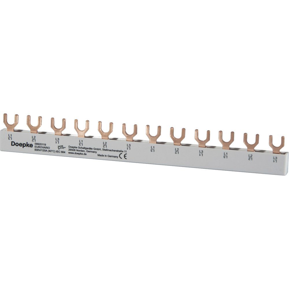 Doepke Verteilerbox Doepke 09920119 Phasenschiene 10 mm² 63 A 690 V 1 St.