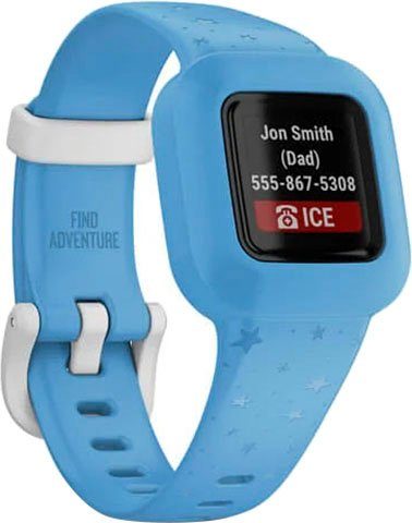 blau Smartwatch 3 (Proprietär) Blue | Garmin vivofit Stars jr.