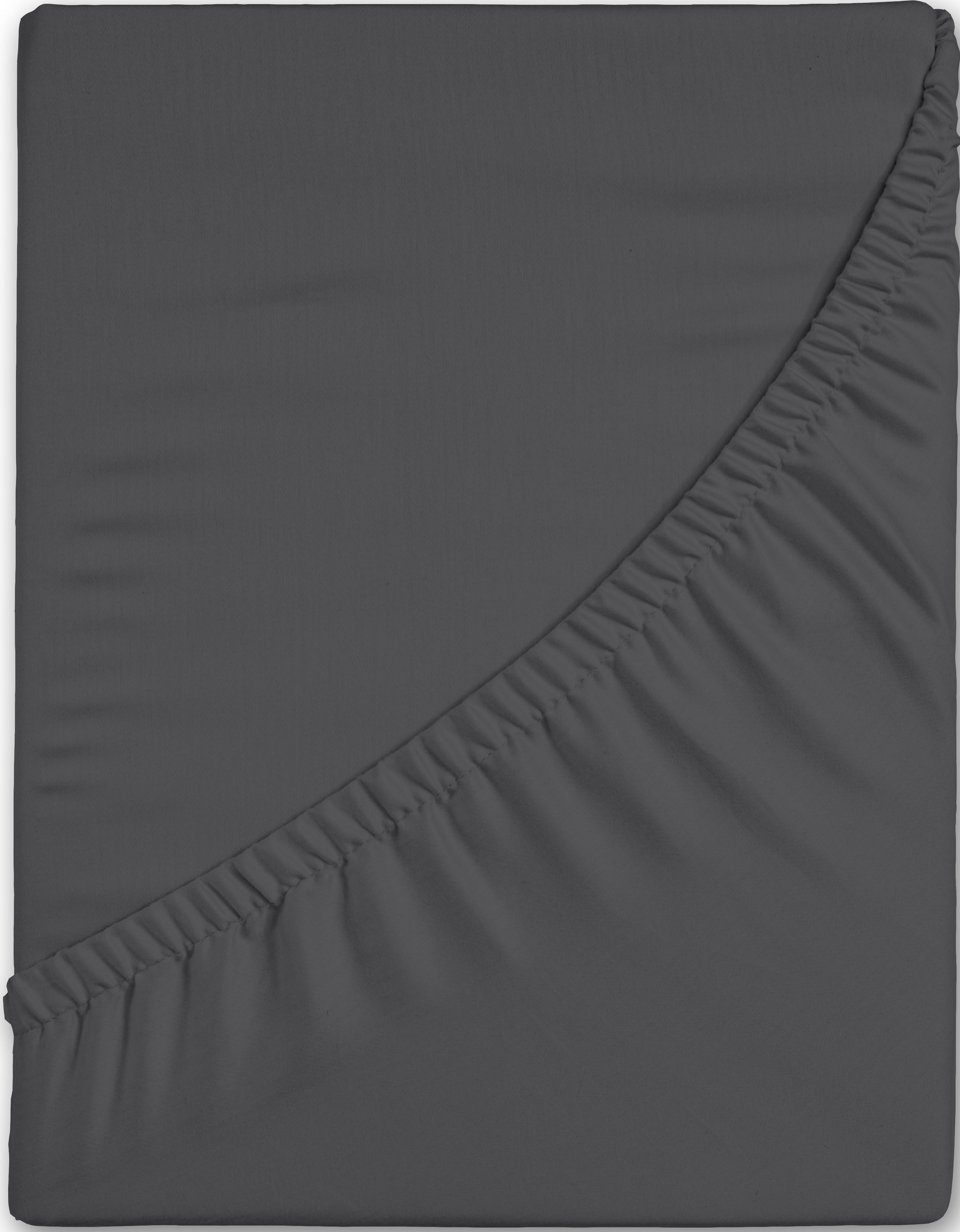 hip Spannbettlaken Hip in Gr. 90x200, 140x200 oder 180x200 cm, Satin, Gummizug: rundum, (1 Stück), 100% Baumwolle, Mako-Satin, Rundumgummi, bis 25 cm Höhe – Bild 2 von 5