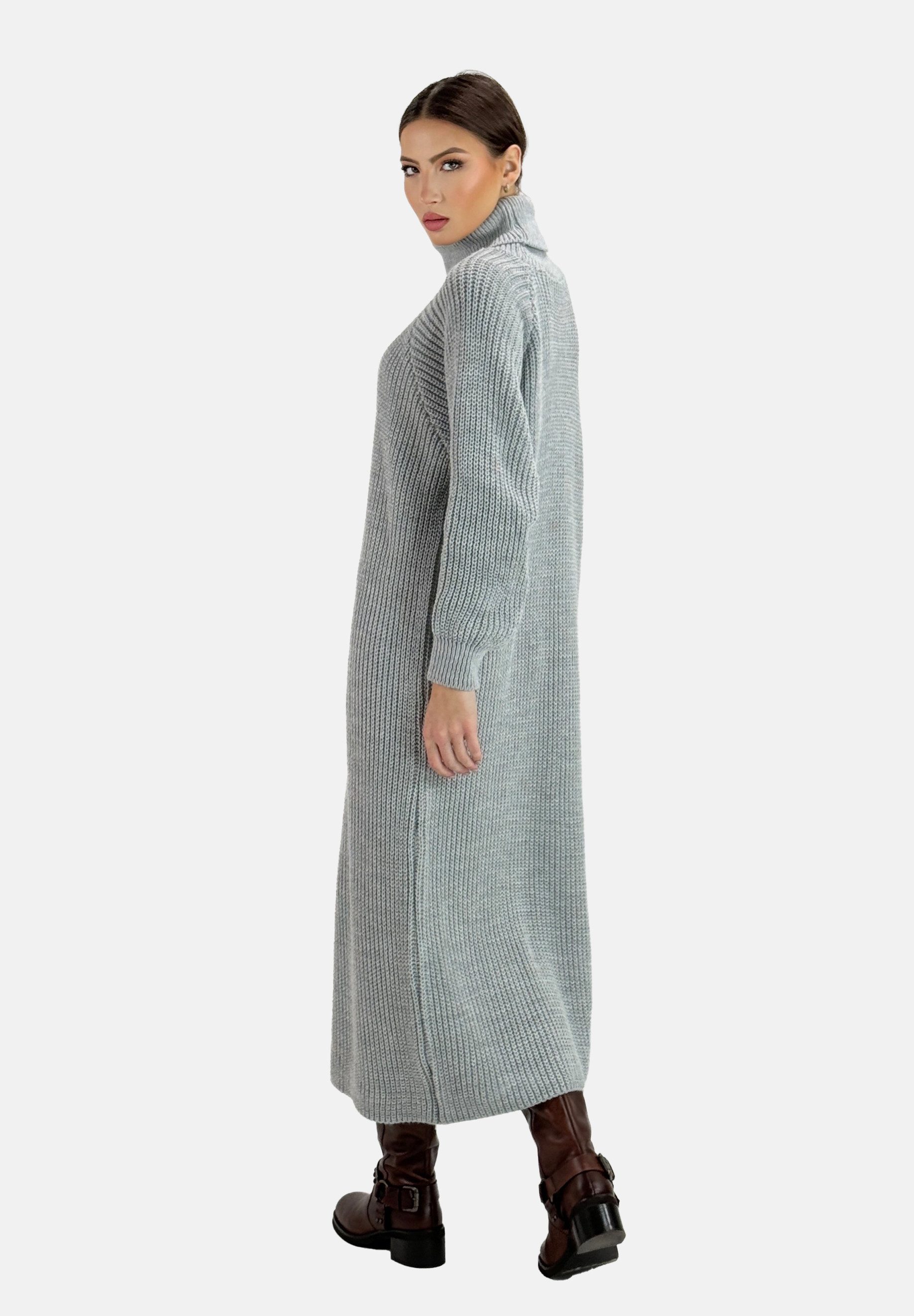 Elara Midikleid Elara Damen Strickkleid (1-tlg) günstig online kaufen