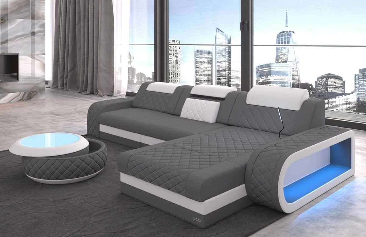 Sofa Dreams Ecksofa Stoff Polstersofa Couch Sofa Berlin L Form Stoffsofa, m günstig online kaufen