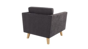 S-Style Möbel Sessel Angeles im skandinavischen Design, mit Wellenfederung