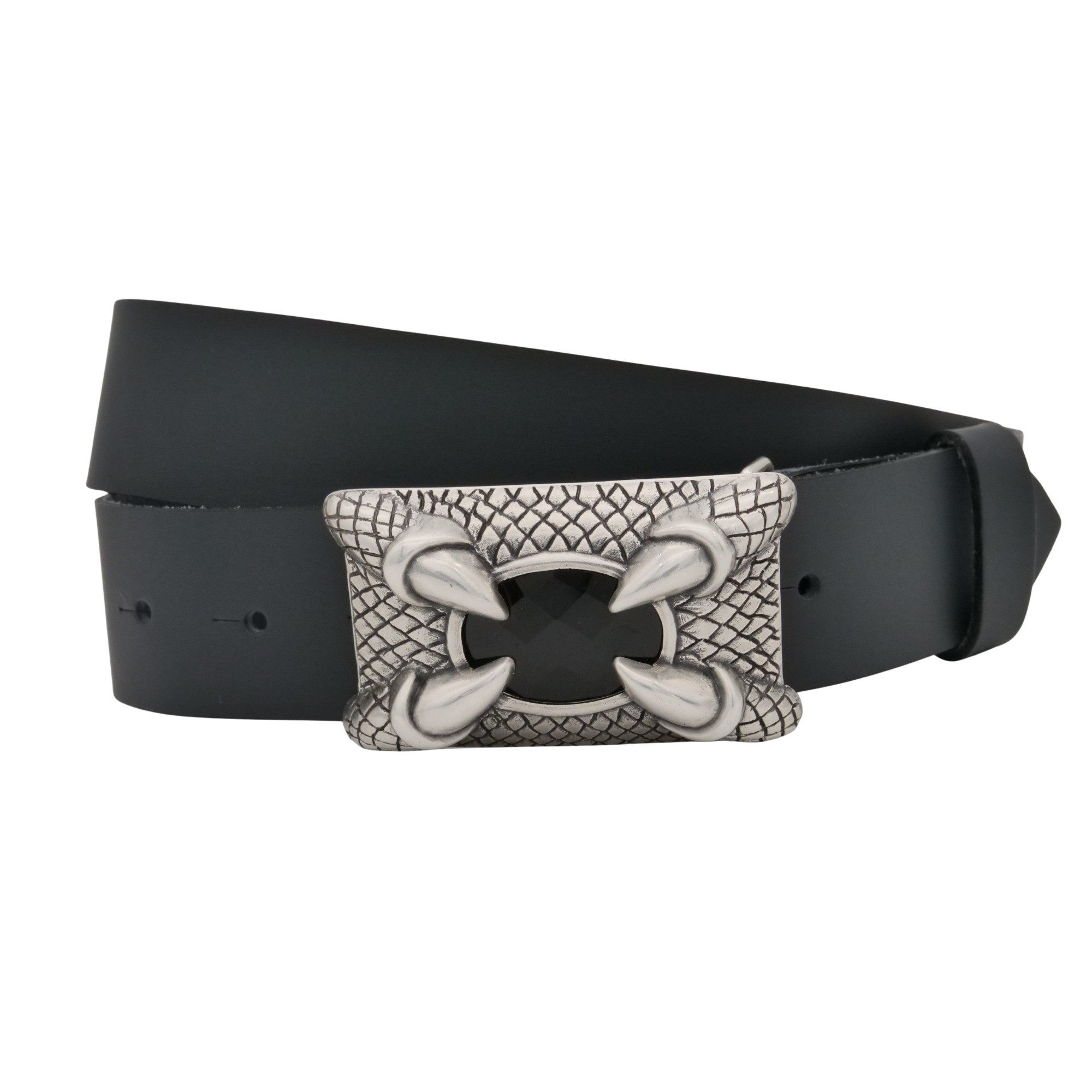 AnnaMatoni Ledergürtel AnnaMatoni AnnaMatoni Damen Ledergürtel 3,5 cm breit Echtleder