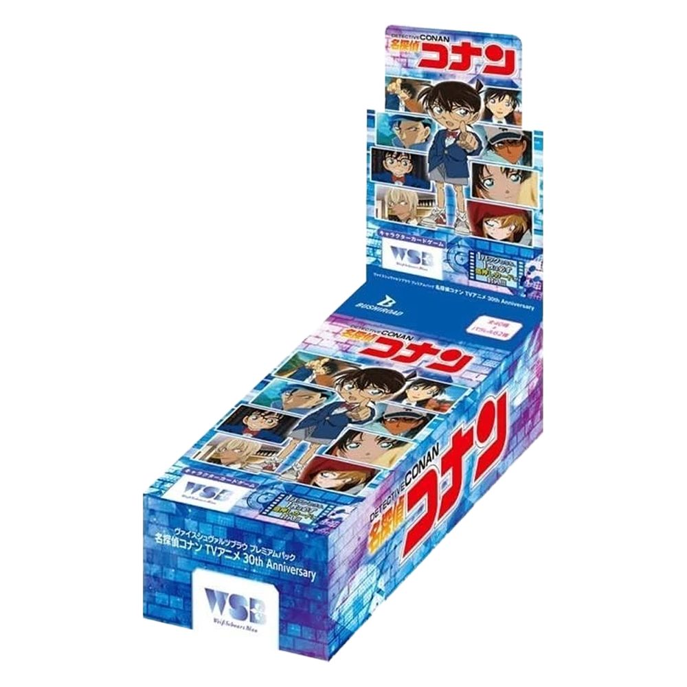 Bushiroad Sammelkarte Weiss & Schwarz Blau Detective Conan 30th Anniversary Booster Display