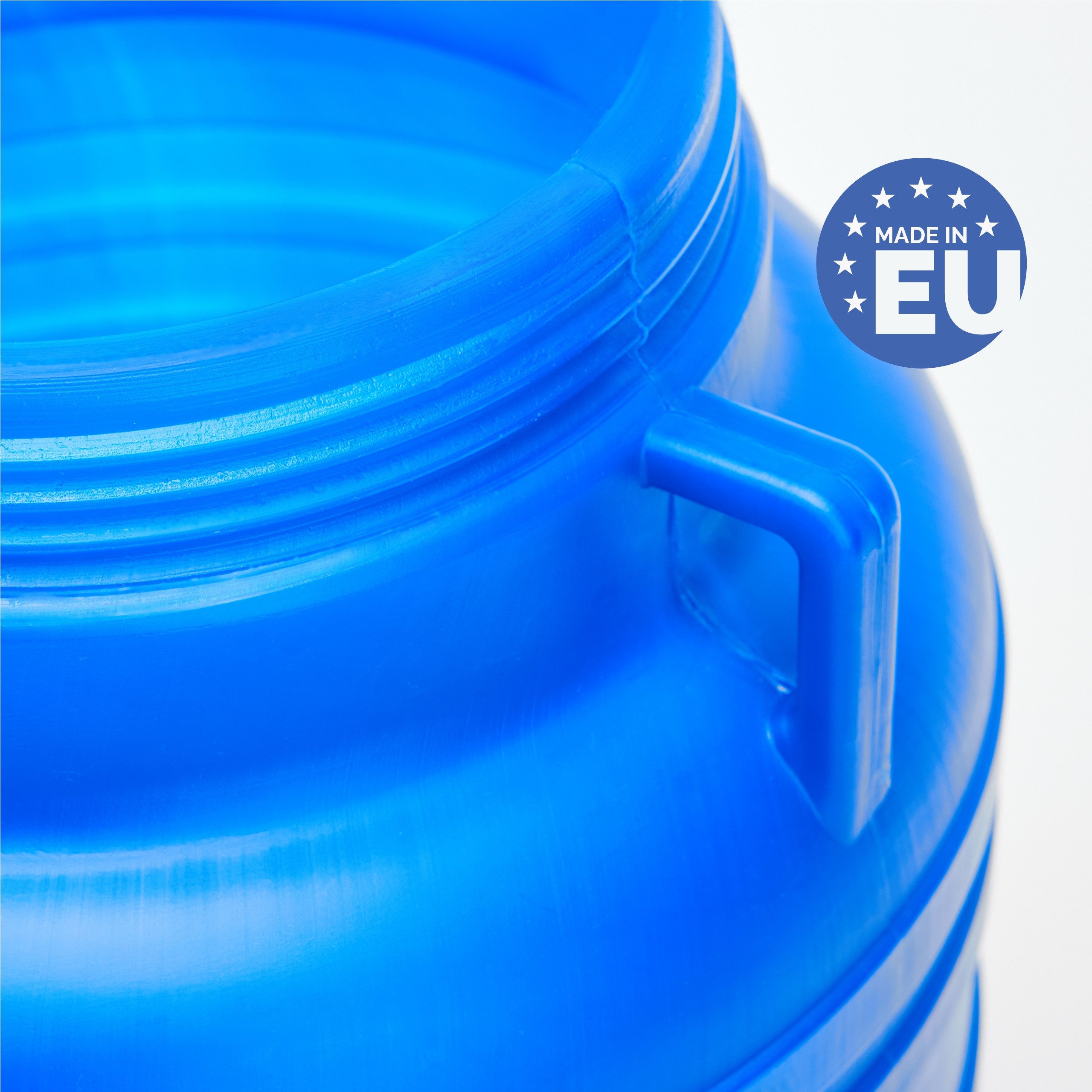 Garronda Regentonne Set 30 Liter Weithalsfass BPA-frei Lebensmittel Fass Deckel GD-0121, 30 l, (2-tlg), BPA-Frei – Bild 5 von 5