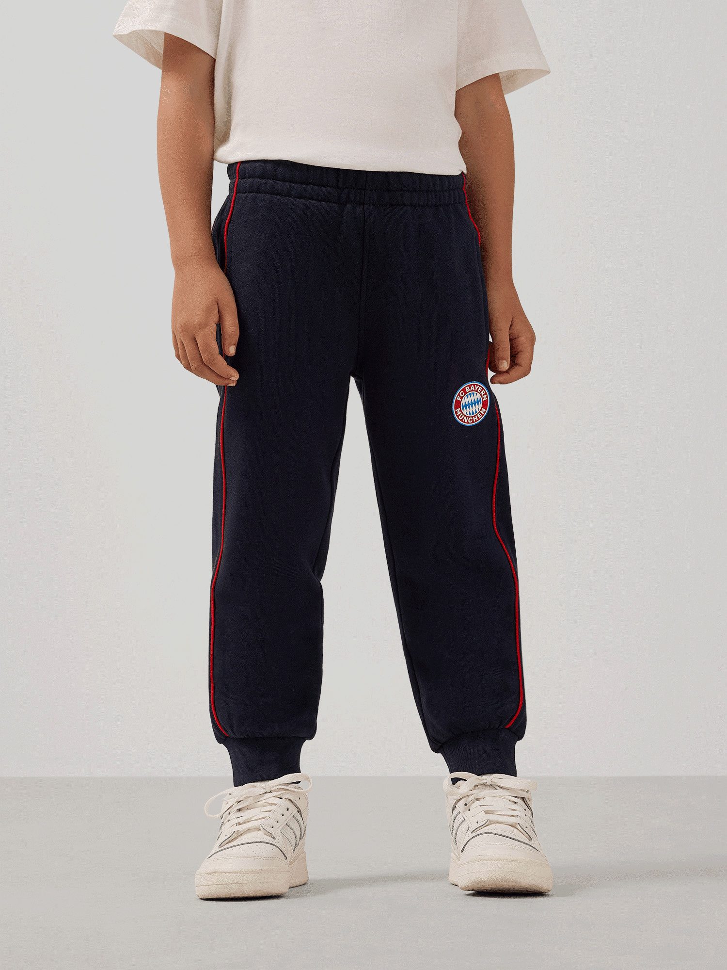FC Bayern München Sweathose FC Bayern München, Sweatpant Essentials, Kinder, Navy