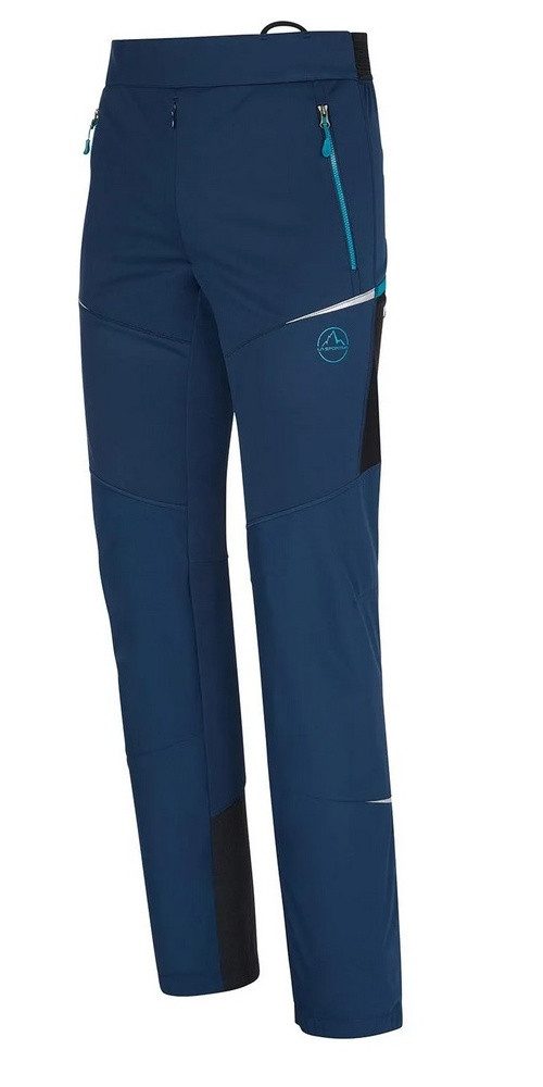 La Sportiva Trekkinghose Wander-Skihose Ikarus (atmungsaktiv, winddicht) lang nachtblau Herren