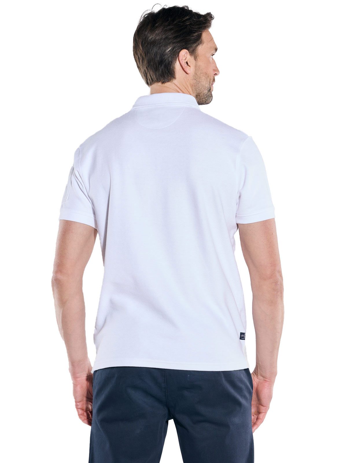 Engbers Poloshirt Herren Polo-Shirt regular, Reinweiss