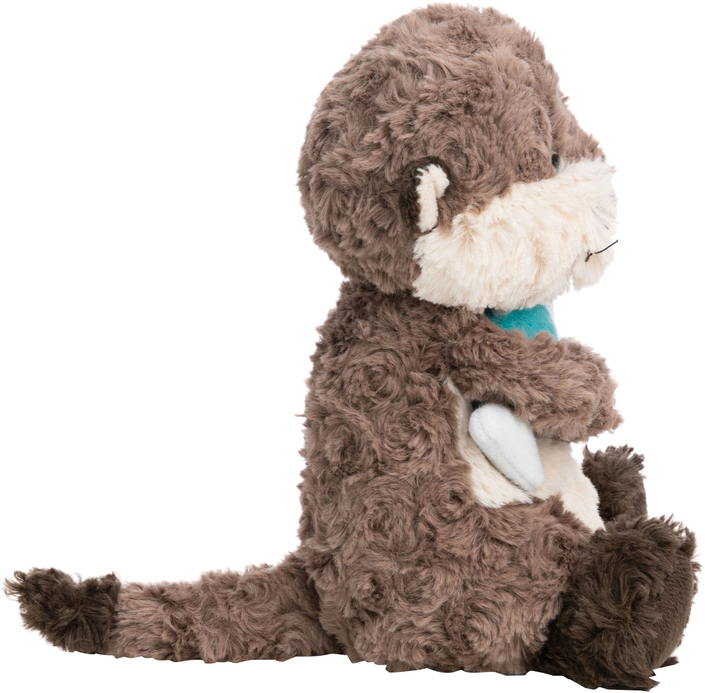 Nici Kuscheltier Otter Oda mit Fisch, 25 cm schlenkernd