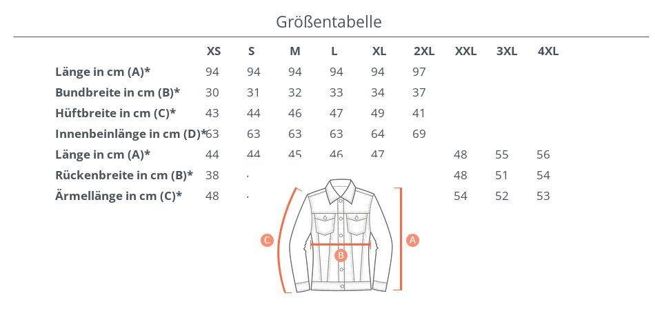 Ital-Design Jeansjacke Damen Freizeit Perlen Stretch Jeansjacke in Blau