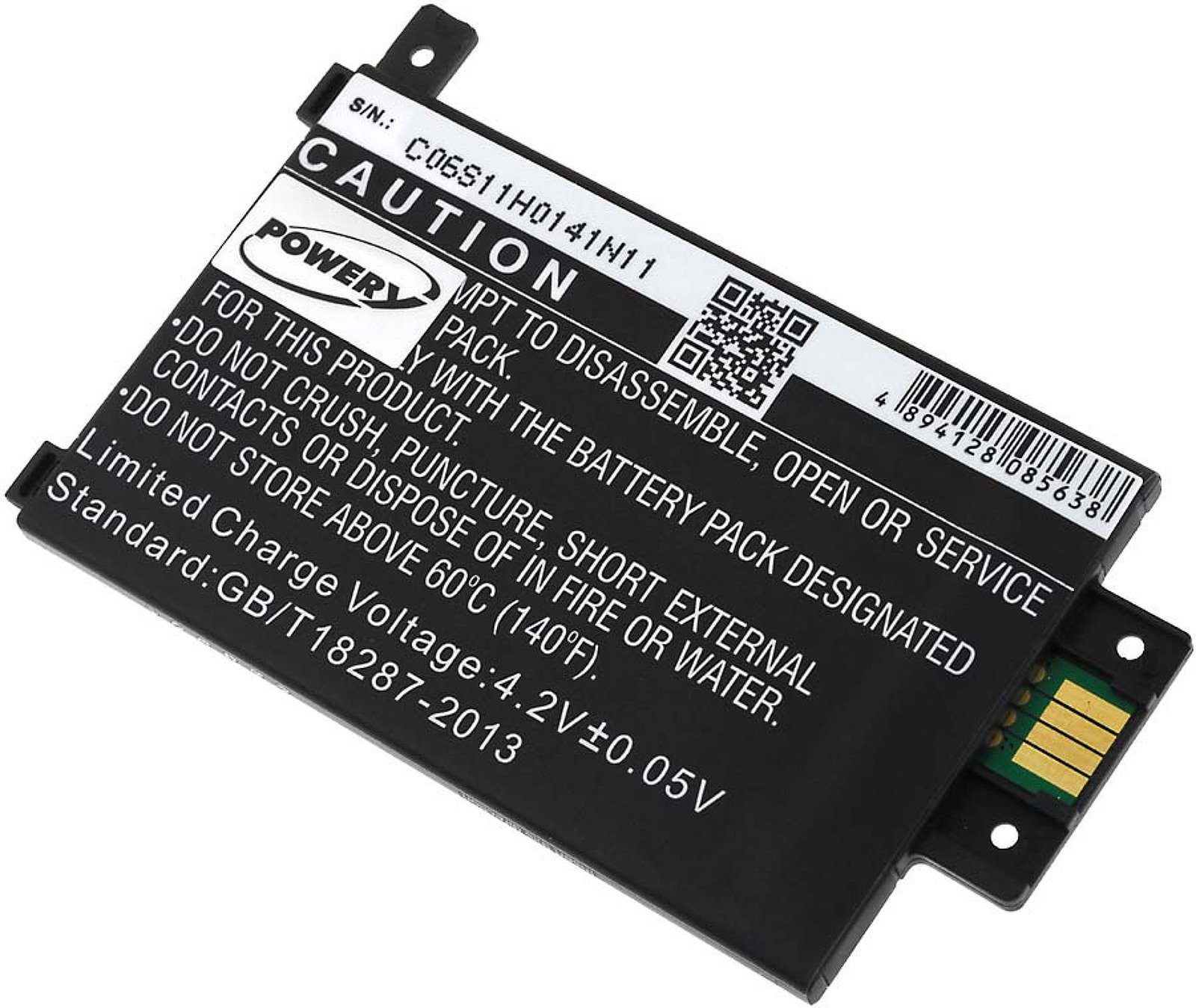 Typ Akku Amazon 1600 V) mAh für (3.7 Powery Akku MC-354775-03