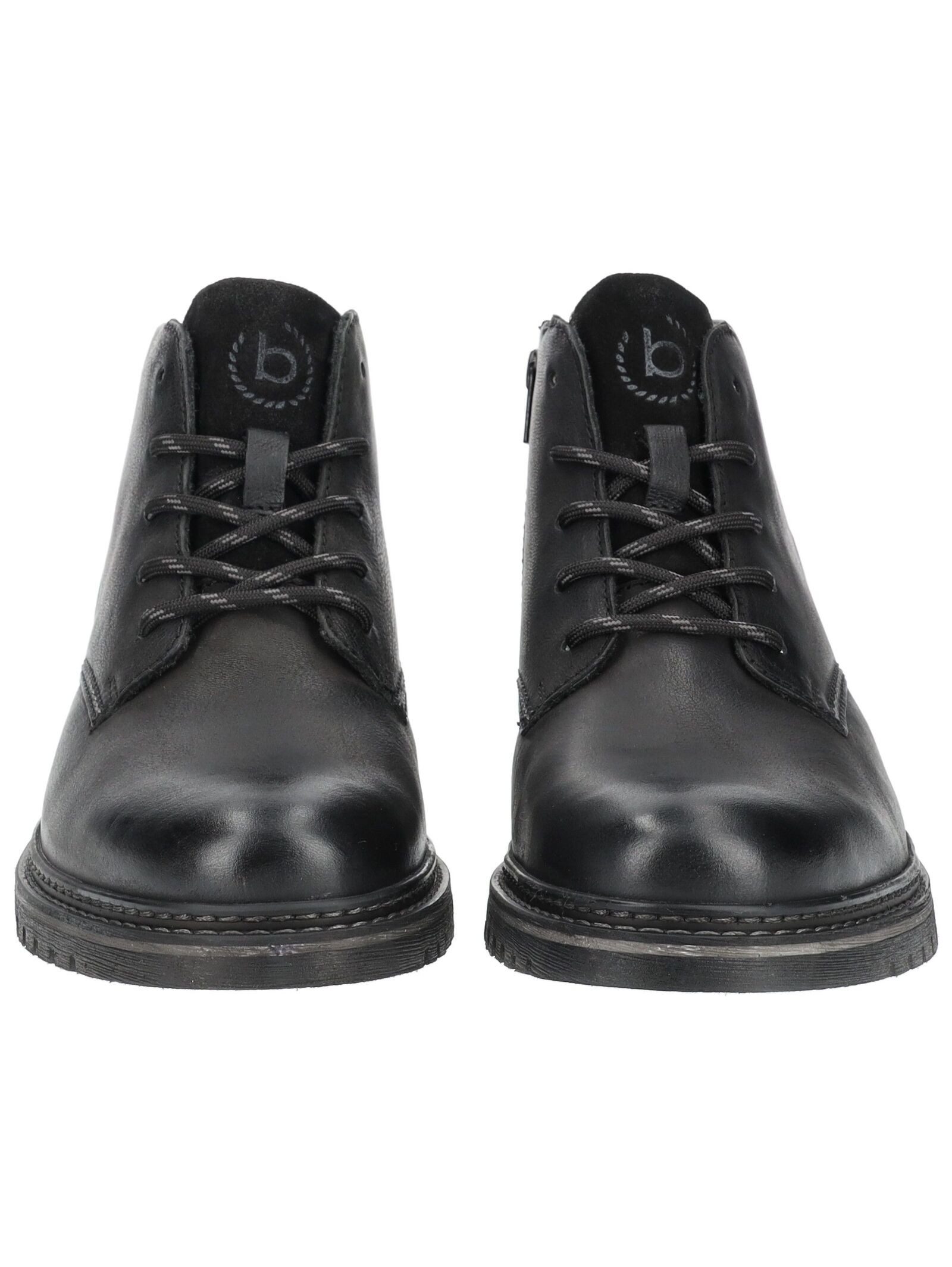 bugatti bugatti Stiefelette Leder Schnürstiefelette