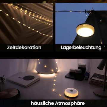 autolock Lichterkette Camping Lichterkette,10M Usb Wiederaufladbare Campinglampe,Aufrollbar