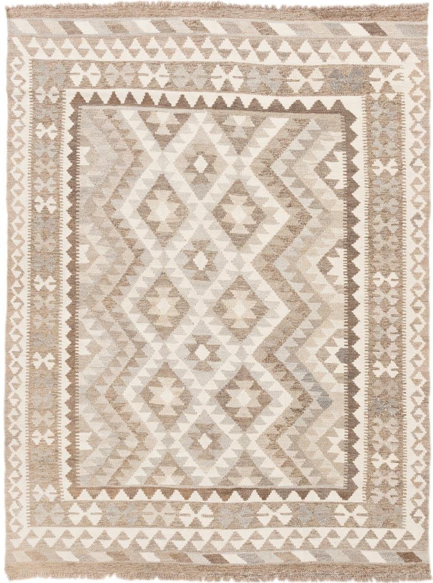 Orientteppich Kelim Afghan Heritage 129x173 Handgewebter Moderner Orientteppich, Nain Trading, rechteckig, Höhe: 3 mm