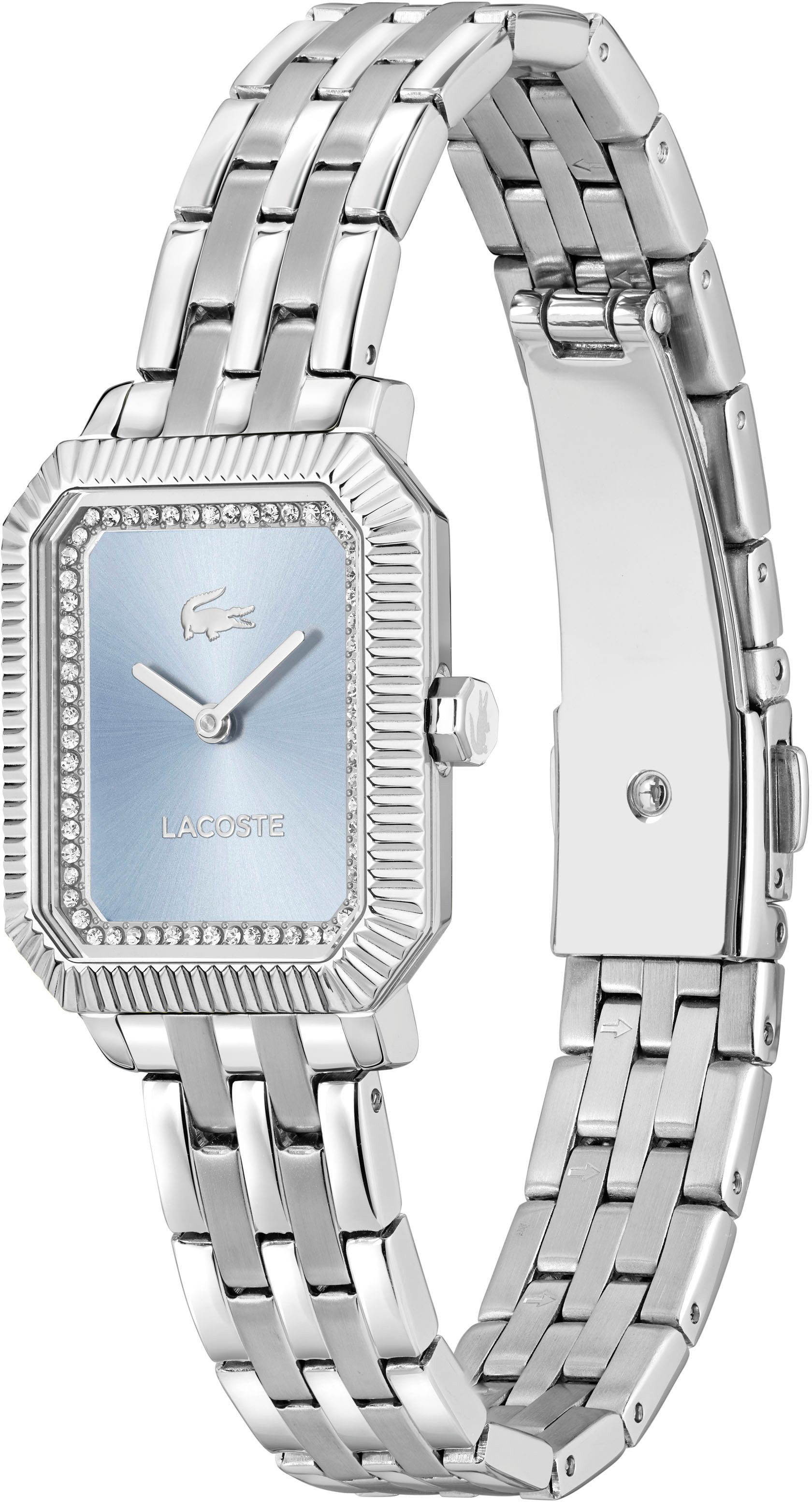 Lacoste Quarzuhr LACOSTE PARISIENNE 2001440, Armbanduhr, Damenuhr, Edelstah günstig online kaufen