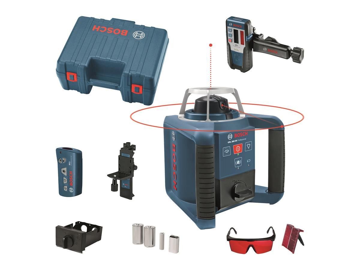 Bosch Professional Rotationslaser GRL 300 HV, im Koffer inkl. Zubehör