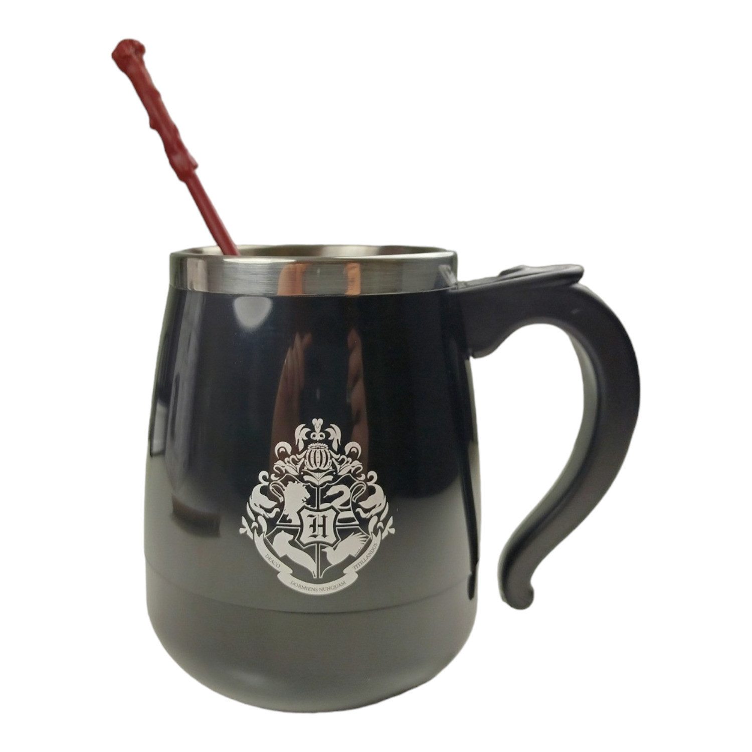Blue Sky Designs Tasse Harry Potter Kaffeebecher Fanartikel selbstrührende Hogwarts Tasse
