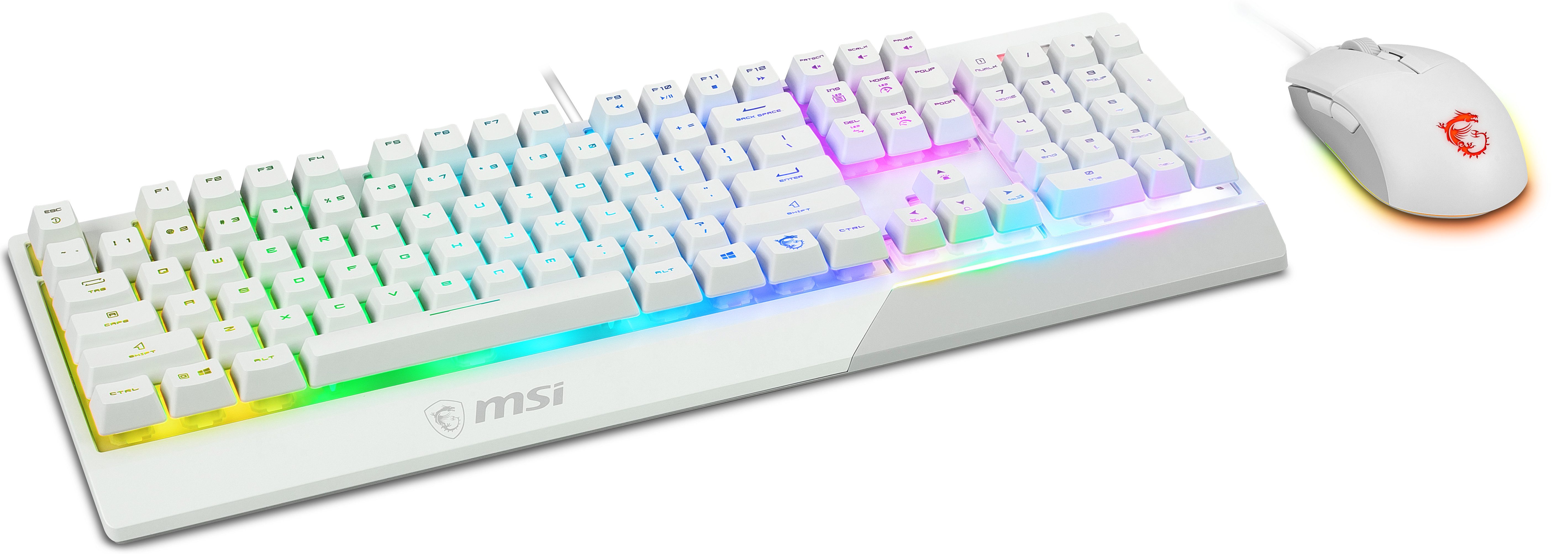 MSI VIGOR GK30 COMBO weiß Eingabegeräte-Set