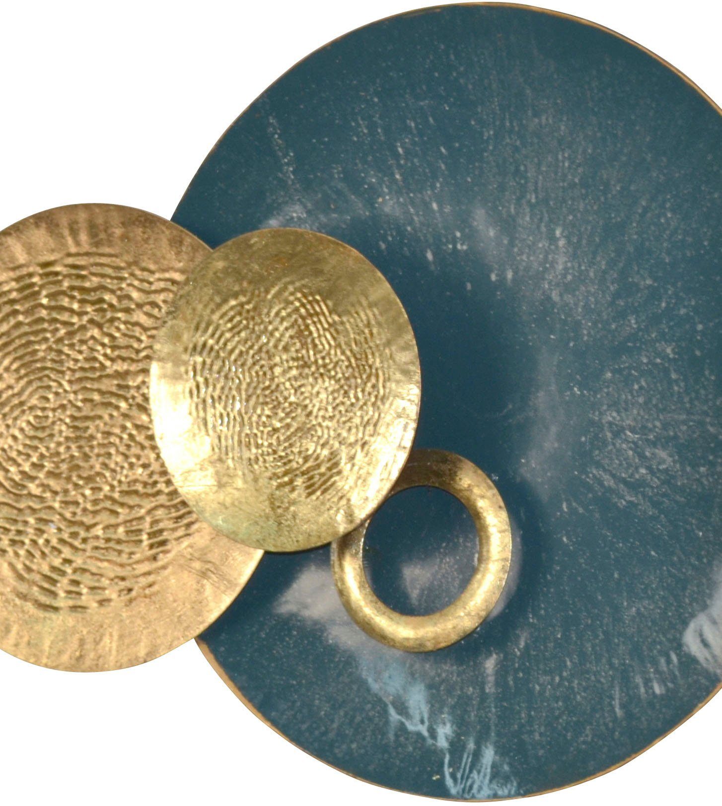 pajoma® Wanddekoobjekt Wanddekoration (1 St), Wandobjekt aus Metall, viele Kreise