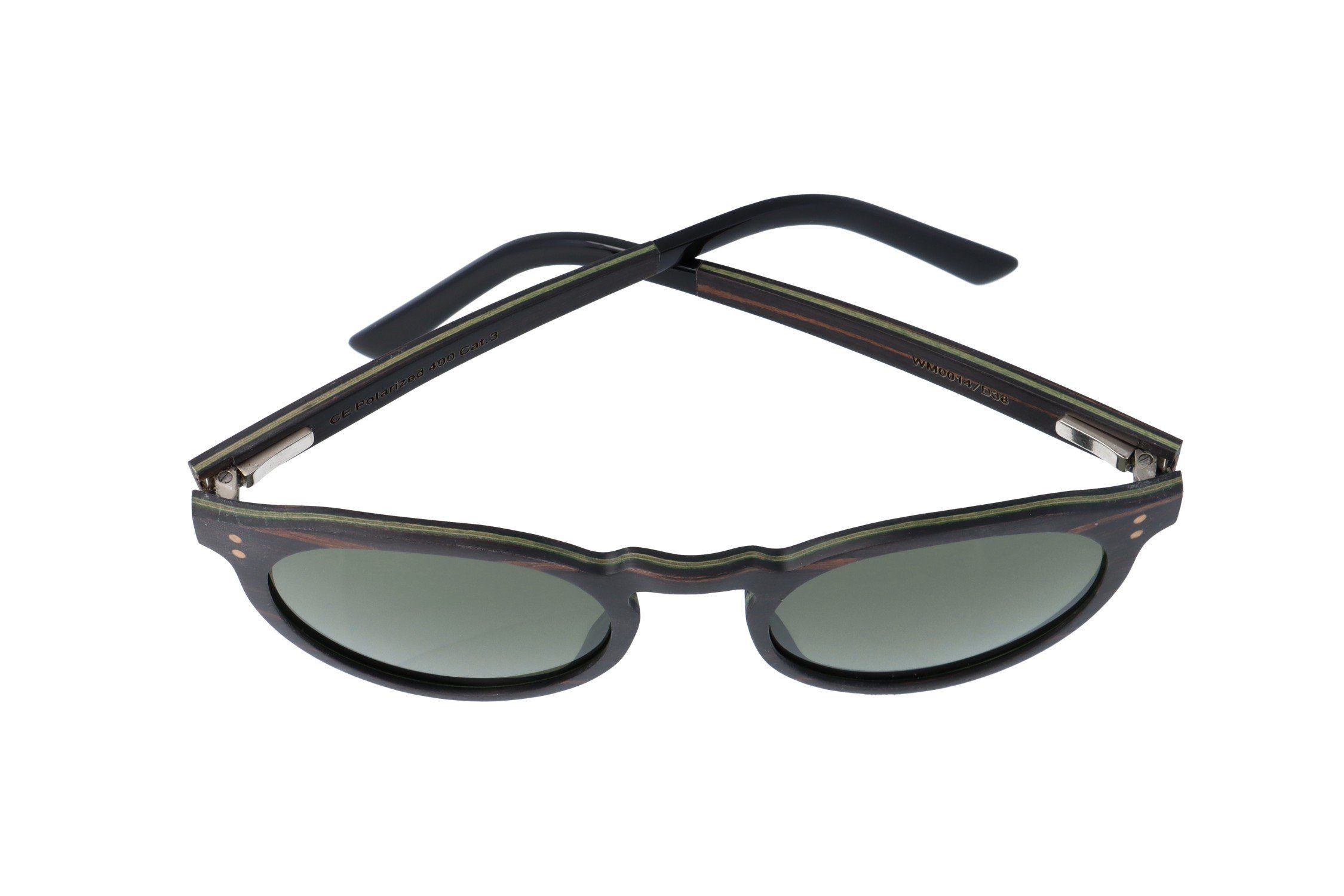 Gamswild Sonnenbrille UV400 GAMSSTYLE Holzbrille polarisierte Gläser Damen Herren Unisex, Modell WM0014 in braun, grau & G15