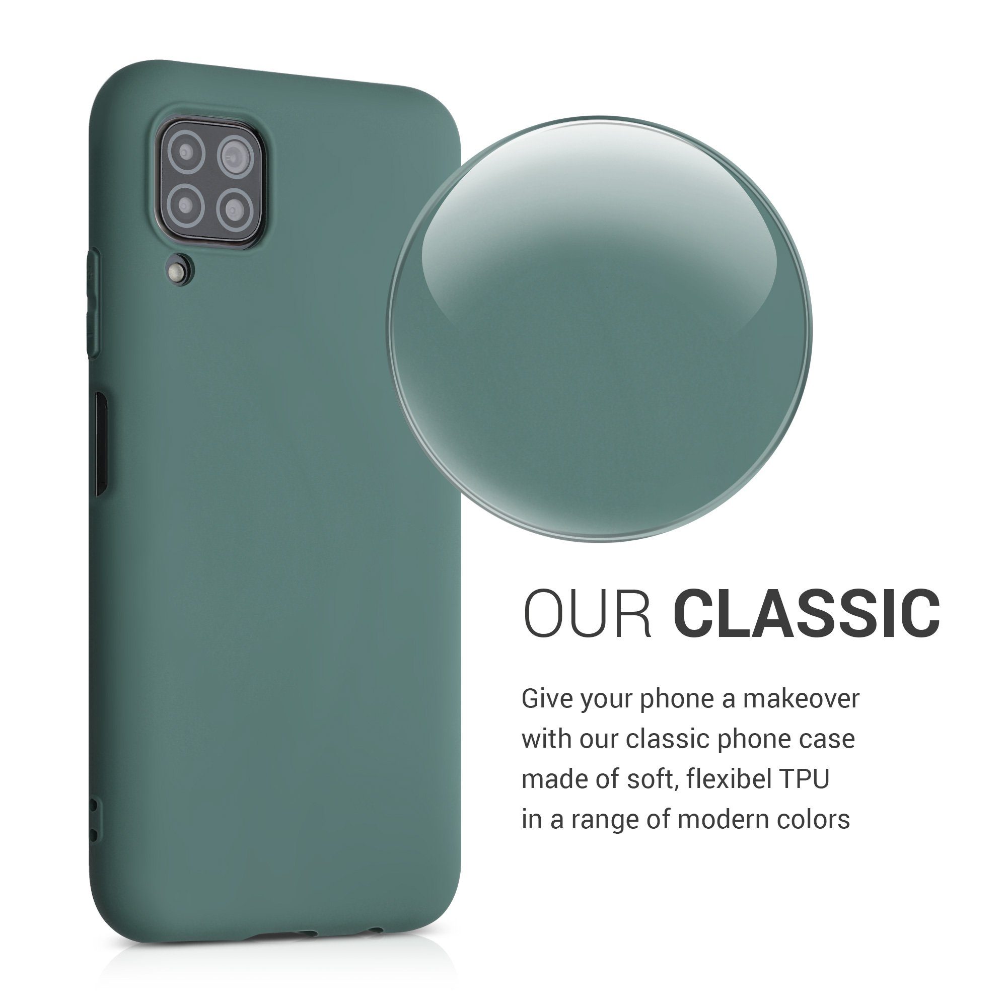 kwmobile Handyhülle Hülle für Huawei P40 Lite, Hülle Silikon - Soft Handyhülle - Handy Case Cover