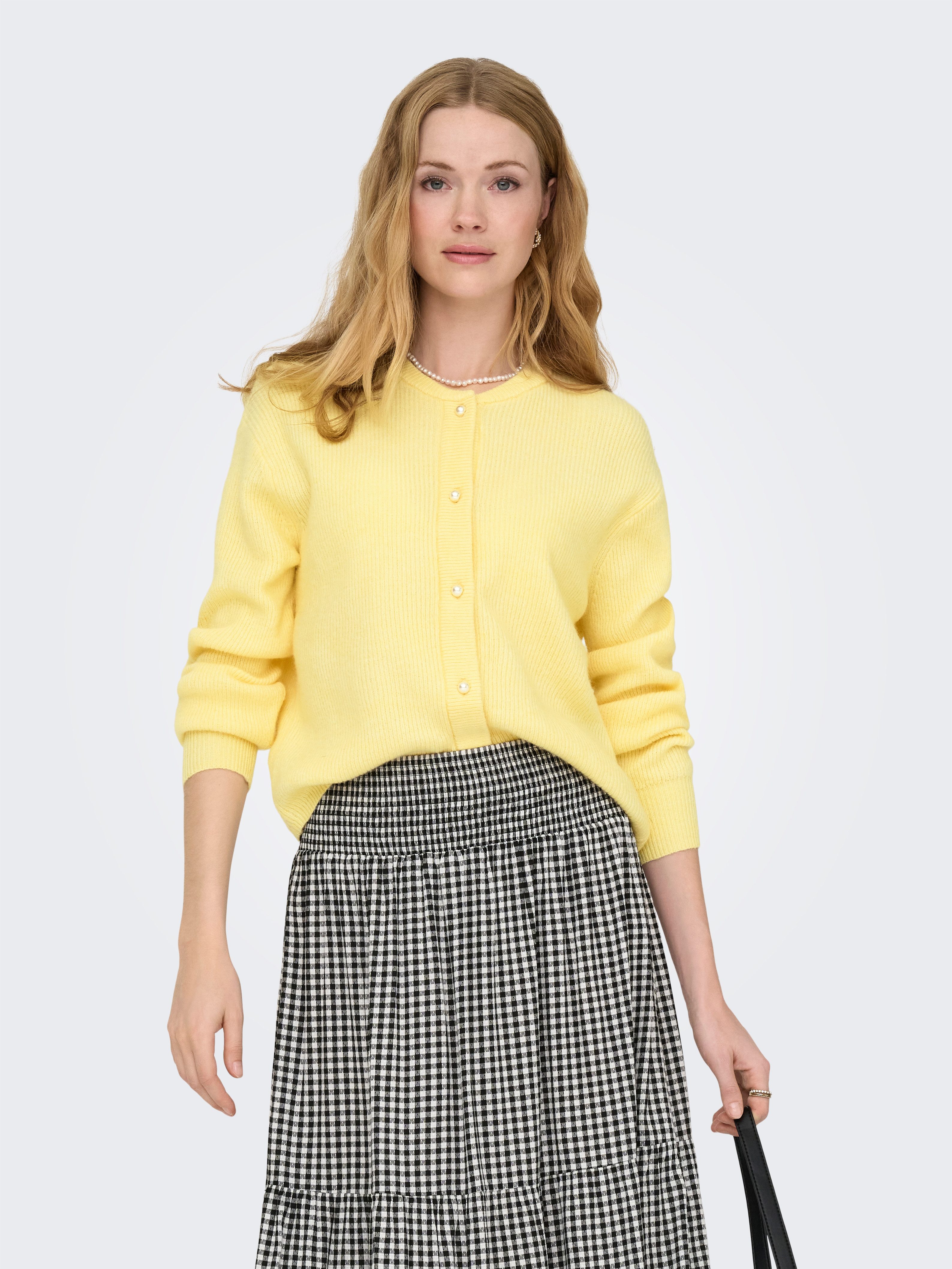 JDY Strickjacke JDYLUMI LIFE L/S BUTTON CARDIGA KNT NOOS günstig online kaufen