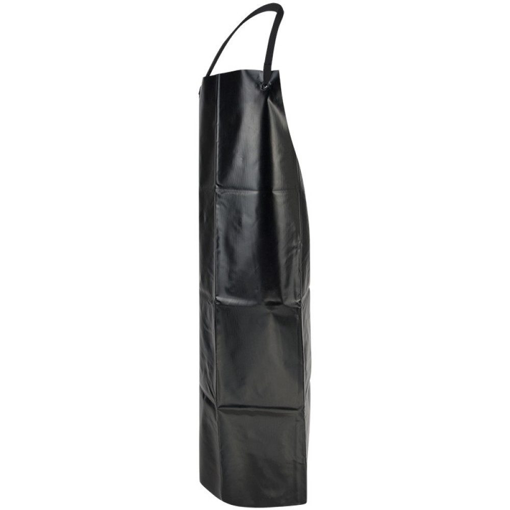 PRO FIT by Fitzner Kittelschürze PVC Schürze, Latzschürze,90 x 120 cm, schwarz