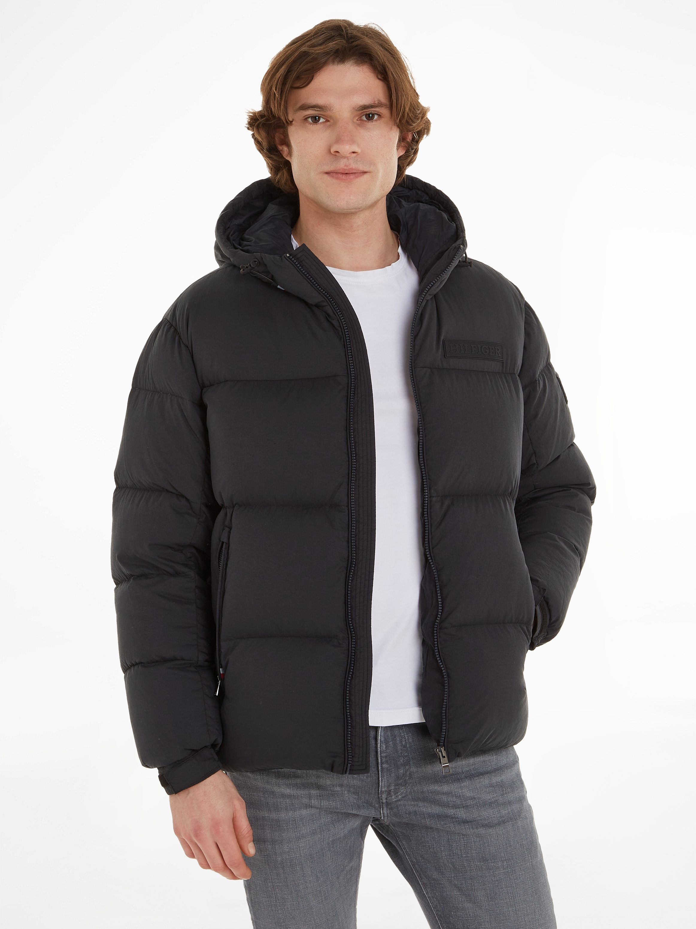 Tommy Hilfiger Daunenjacke NEW YORK GMD DOWN HOODED JACKET