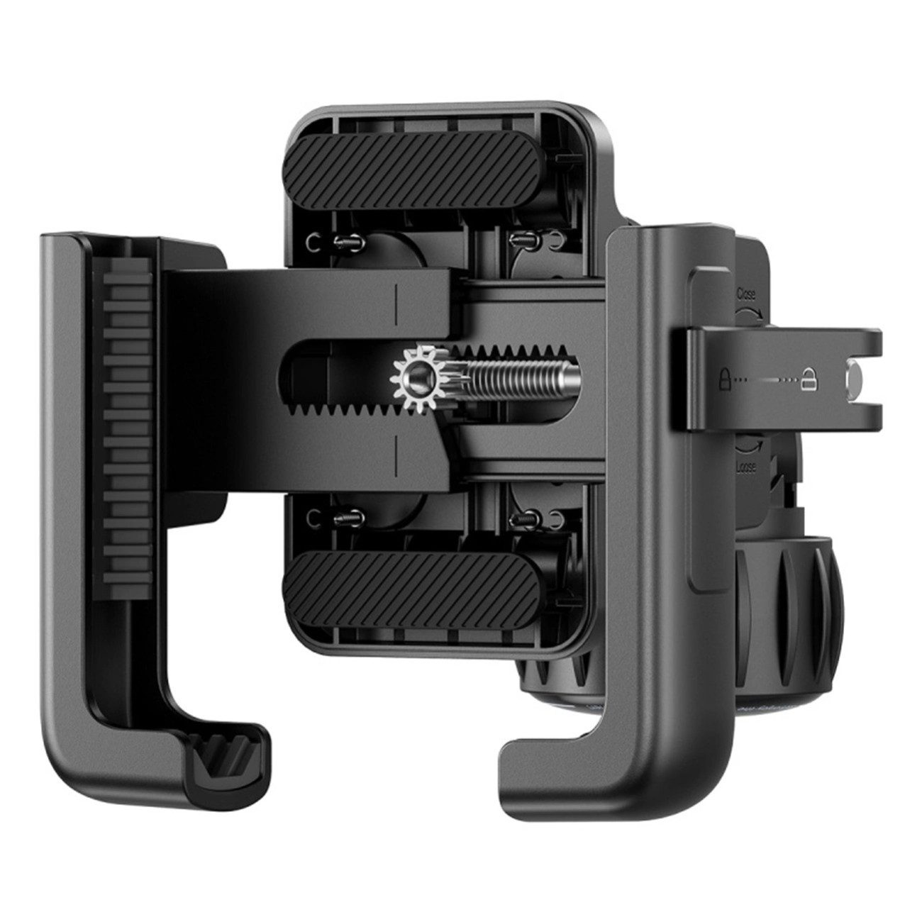 Baseus Basic GoTrip phone holder (up to 7.2 inches, single, vibration damping, 360° rotation, tool-free mounting)