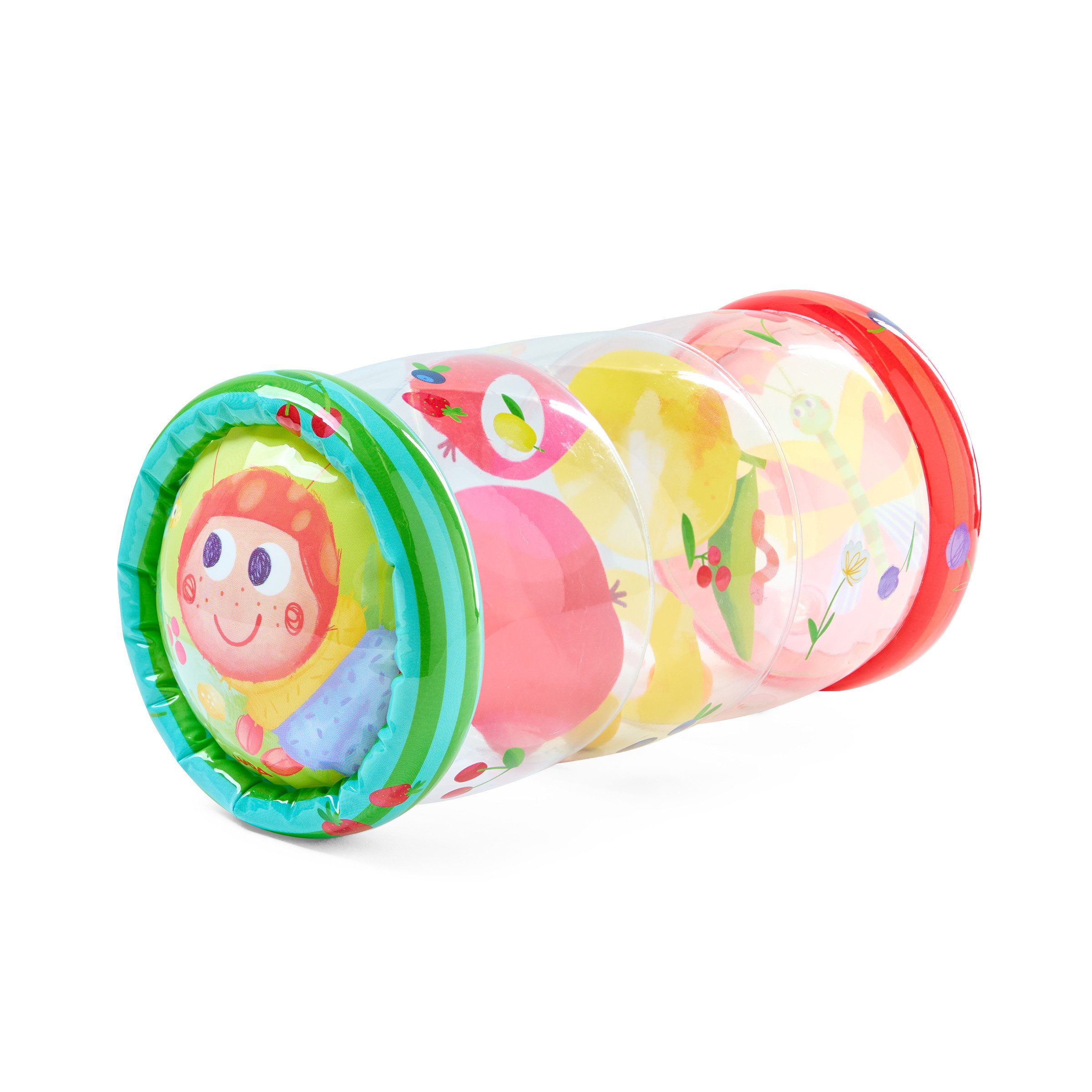 Haba Krabbelrolle Raupe Rosa