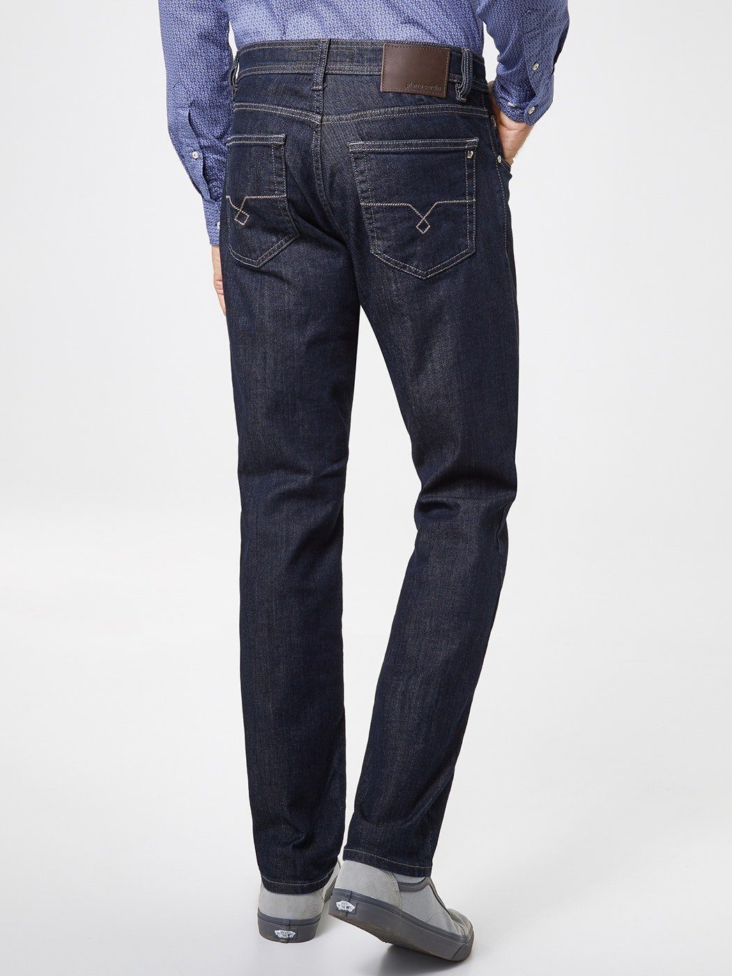Pierre Cardin 5-Pocket-Jeans PIERRE CARDIN DEAUVILLE - blue rinsed Konfektionsgrö 7280.04 dark 3880