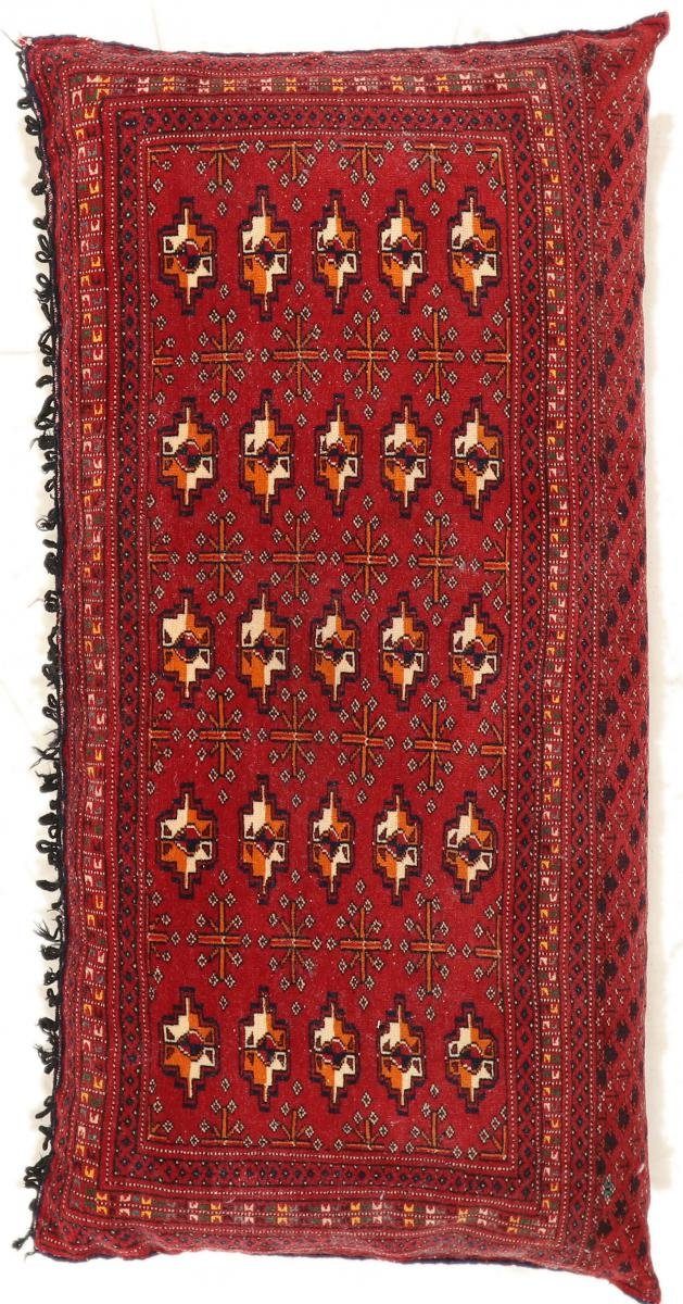 Orientteppich Turkaman 64x132 Handgeknüpfter Orientteppich / Perserteppich Läufer, Nain Trading, rechteckig, Höhe: 6 mm