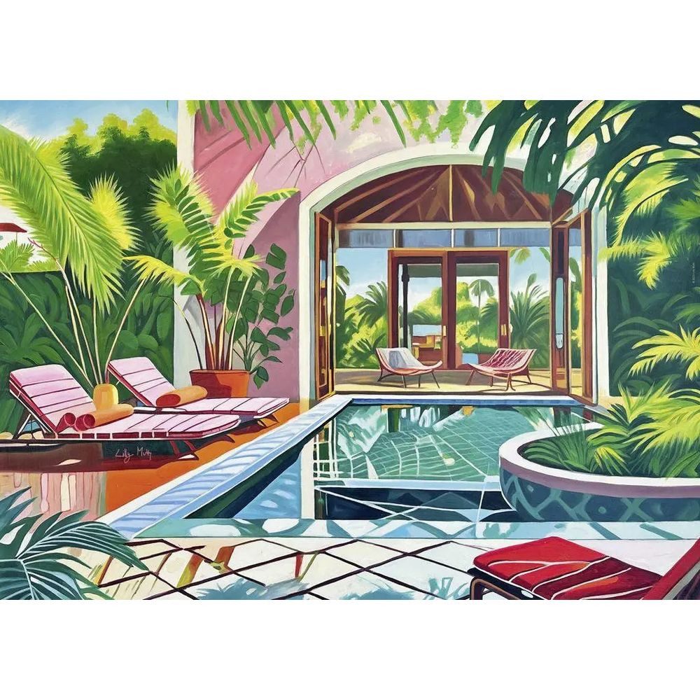 HEYE Puzzle POOL POSITION, HEYE Puzzle von Hugo Prades, 1000 Puzzleteile