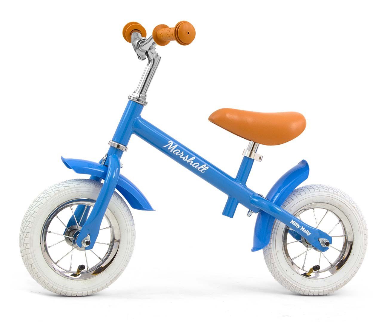 zoll 2+ • blau Balancebike • LeNoSa • chrom Laufrad Lauflernrad Alter - 10 Walking