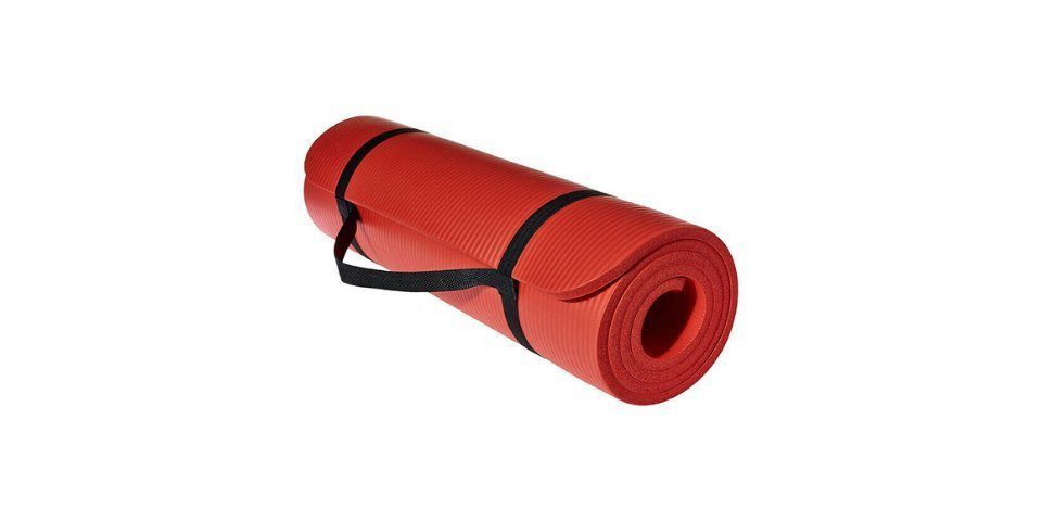 Fidusport Yogamatte NBR Fitnessmatte Sportmatte Yoga Matte Gymnastikmatte Pilates Fitness, Phthalatfrei, Anti-Rutsch, plegeleicht, 183cmx61cm